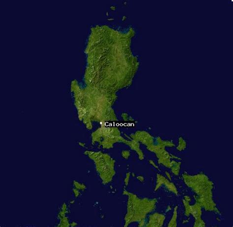 Caloocan Map — Satellite Images of Caloocan .